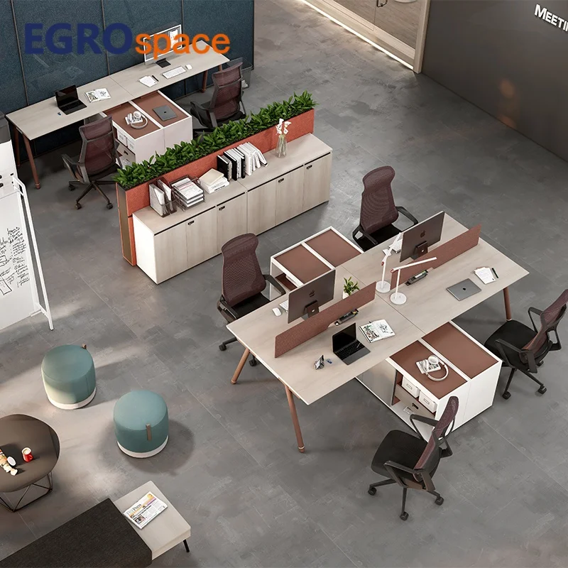 

Project Cases Durable Office Furniture Modern Modular Workstation