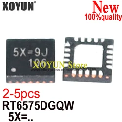 (2-5piece) 100% 새 RT6575DGQW RT6575D 코드: 5X=.. QFN-20 칩셋