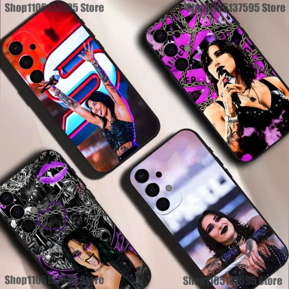 

Cool R-Rhea Ripley Wrestler Phone Case For Samsung S25,S24,S21,S22,S23,S30,Ultra,S20,Plus,Fe,Lite,5G Black Cover