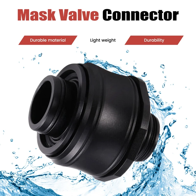 【Hot Cake】Underwater Breathing Diving Fixture And Fitting Mask Valve Connector