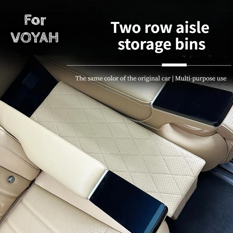 Two-row Seat Middle Aisle Storage Box Car Storage Box Modified Car Special Accessories for 25 VOYAH