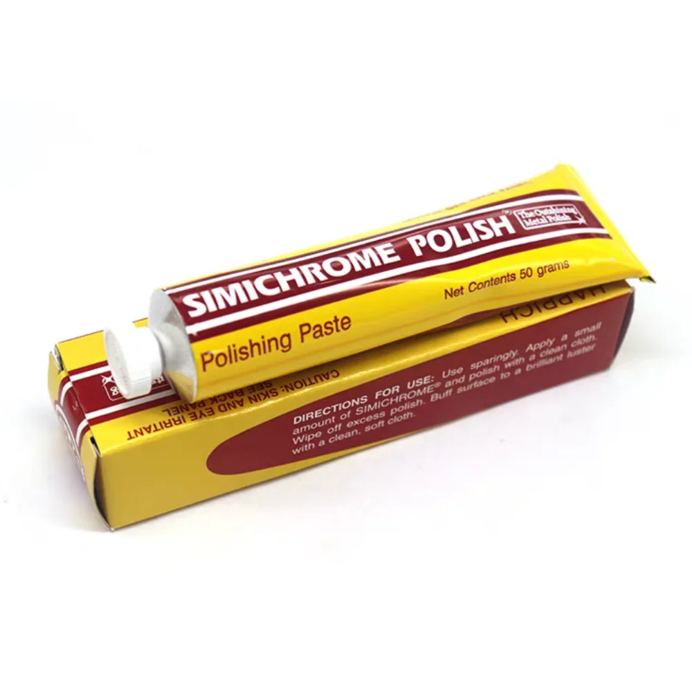 Germany GHE SIMICHROME Metal Polishing Paste 50g Gold Silver Polish Cream For Jewelry Mold Metal Mirror Finishing