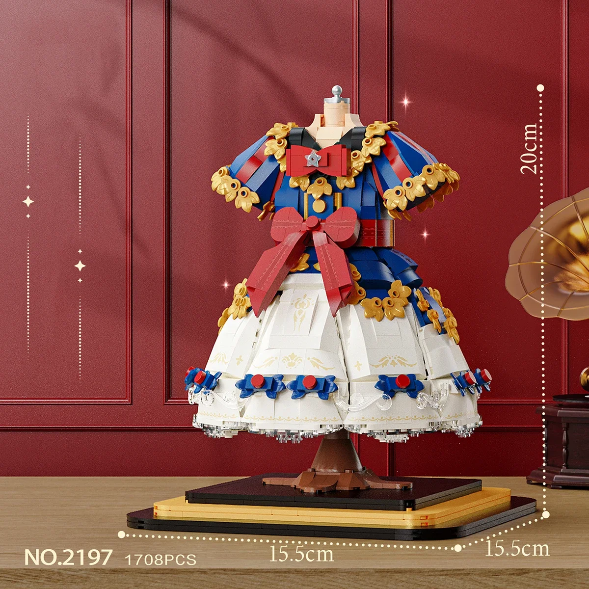 

New Kawaii Lolita Skirt Building Blocks Toys DIY Princess Dress Mini Bricks Educational Toys Anime Girls Toys Birthday Gifts