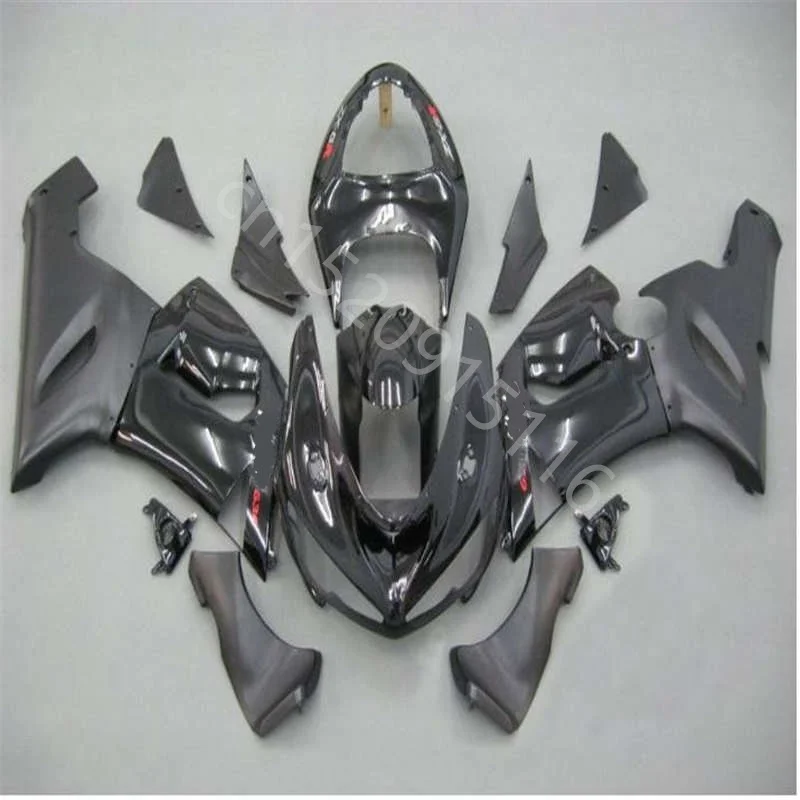 Hot sales Motorcycle Fairing kit for KAWASAKI Ninja ZX6R 636 05 06 ZX 6R 2005 2006 zx6r 05 06 full black  Fairings set