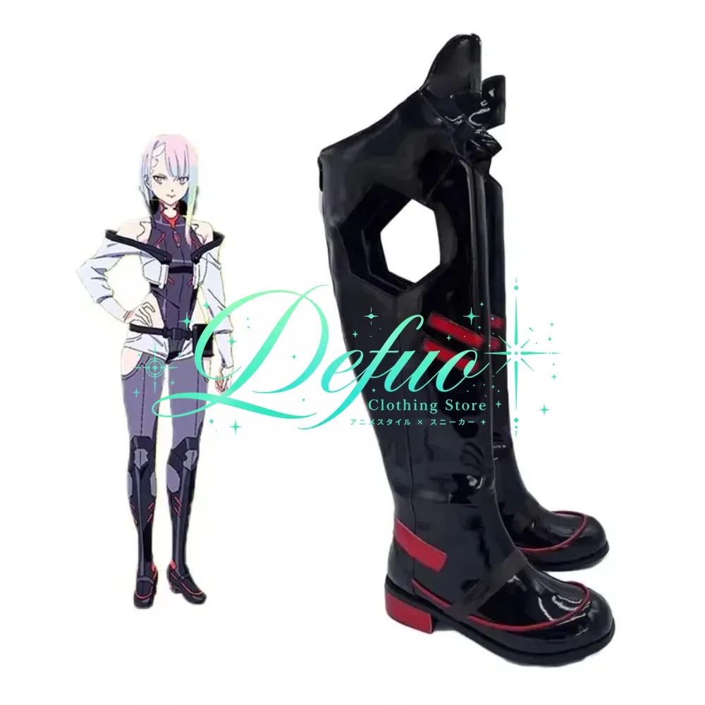 

Anime Cosplay Shoes Lucy Cosplay Boots Halloween Costume Accessories Props Made