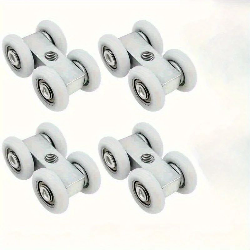 Shower room wheel sliding door accessories, bathroom glass door and window sliding door sliding wheel accessories aluminum alloy
