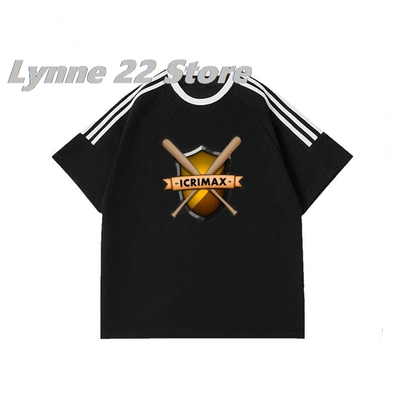 New models Hot Sale icrimax Merch Boys/Girls cotton Tshirt Funny Unisex Tops