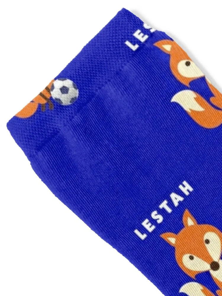 Lestah - Foxes - Leicester Socks professional running japanese fashion warm winter cotton Socks For Man Women's