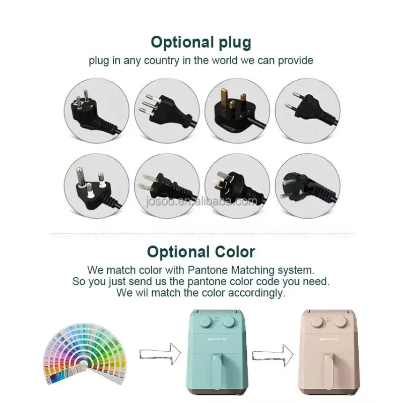 

Chins OEM ODM Automatic Electric Digital Control Air Fryers Oven with Timer Without Oil Air-Fryer