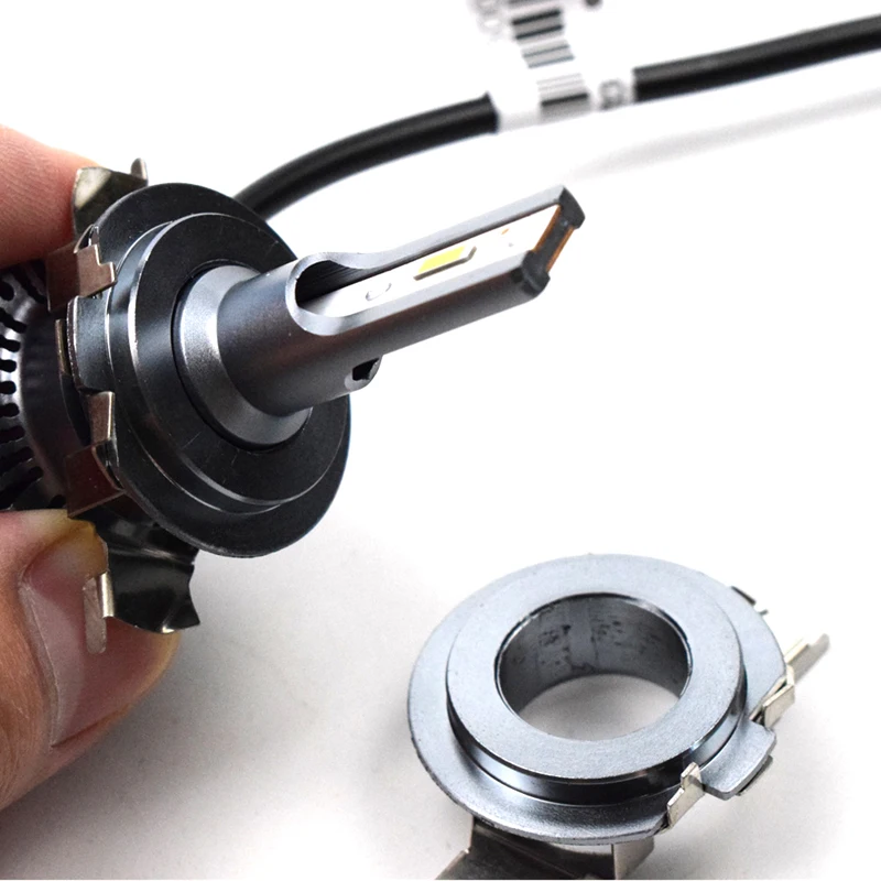 10Pcs H7 Adapter Scheinwerfer Sockel Auto Led-lampe Halter Lampe Basis Für D101 Auto Beleuchtung Zubehör