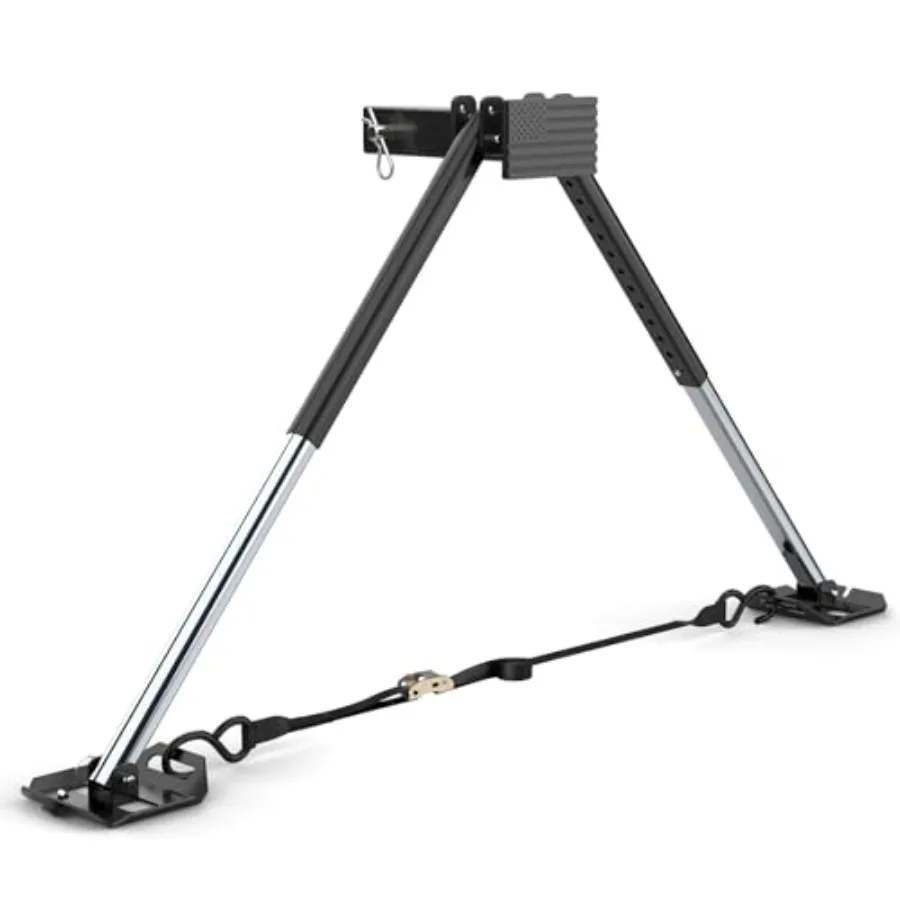 

New Upgraded RV Hitch Stabilizer for 2" Receivers Adjustable RV Hitch Mount Stabilizer Camper Rear Hitch Stabilizer Reduces Tra