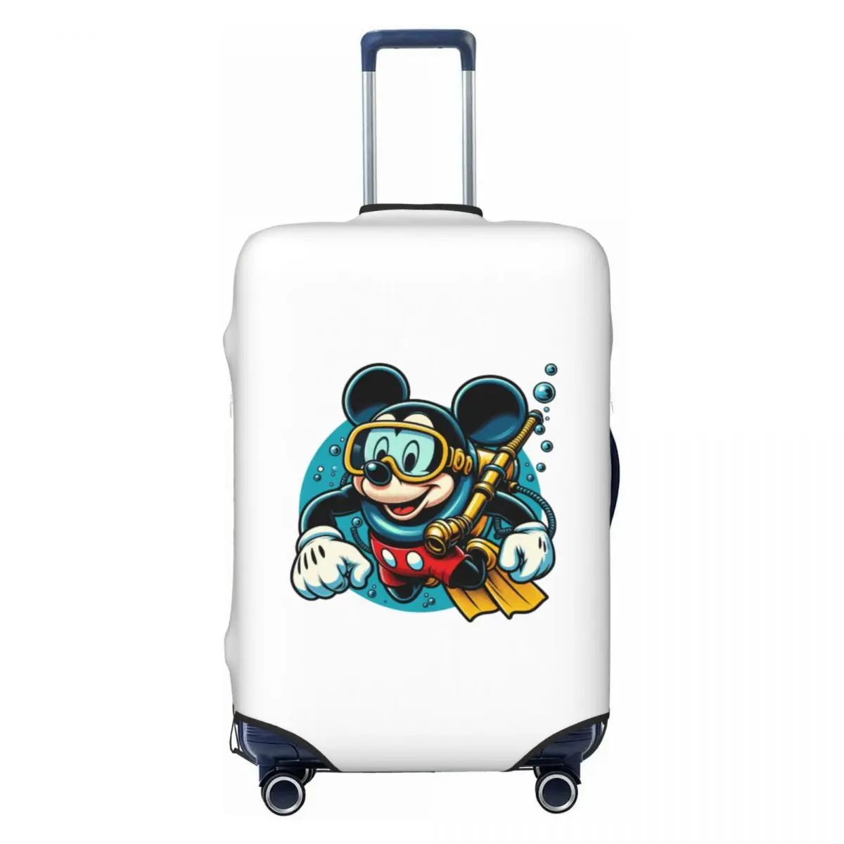

Custom Mickeys Anime Mouses Diving Luggage Cover Elastic Travel Suitcase Protective Covers Suit For 18-32 inch