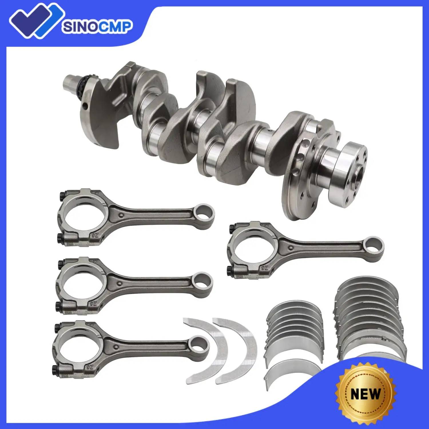 

Коленчатый вал двигателя G4FD 1 6 л с шатунами и подшипниками для Hyundai Accent Kia Rio Soul Hyundai Veloster 2012-2017