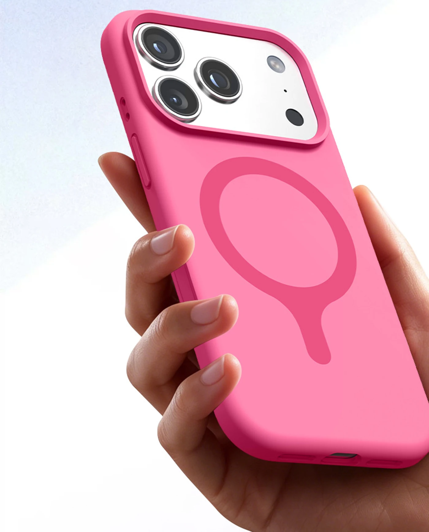 Magnetic Liquid Silicone Case for iPhone 17 Pro Max/17 Pro/17 Candy Color Full Body Shockproof Lens Protection Wireless Charging
