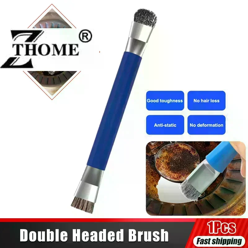 Anti-Static Safe Brush Double Headed Brushes Circuit Board Repairing Motherboard PCB Cleaning Brush IC Chip Phone Repair Tool