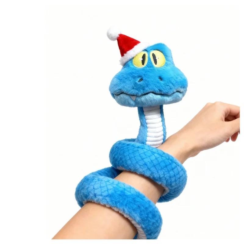 Jouet de poupée serpent Gary bleu de Zootopia, Animal en peluche, cadeau de noël qui peut être moulé en différentes formes