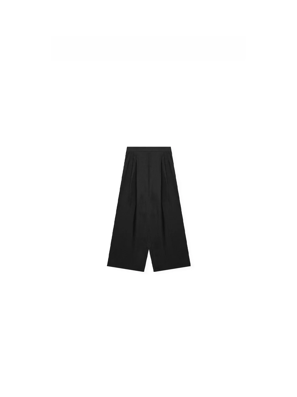 

Zhou Ice Cool Texture Loose Fit High Waist Straight Leg Pants New Summer Arrival Ele Drapey Elastic Waist Trousers