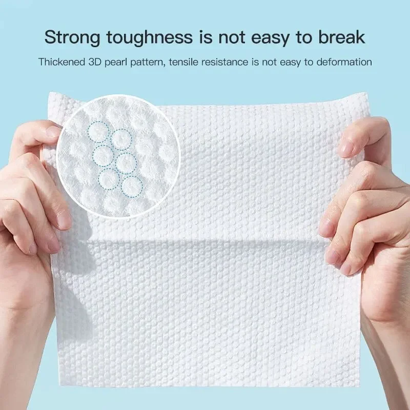 Compressed Towel Travel Cleansing Towels Dry and Wet Dual -use Makeup Remover Pearl Cotton Soft Makeup Non -woven Napkin Towel