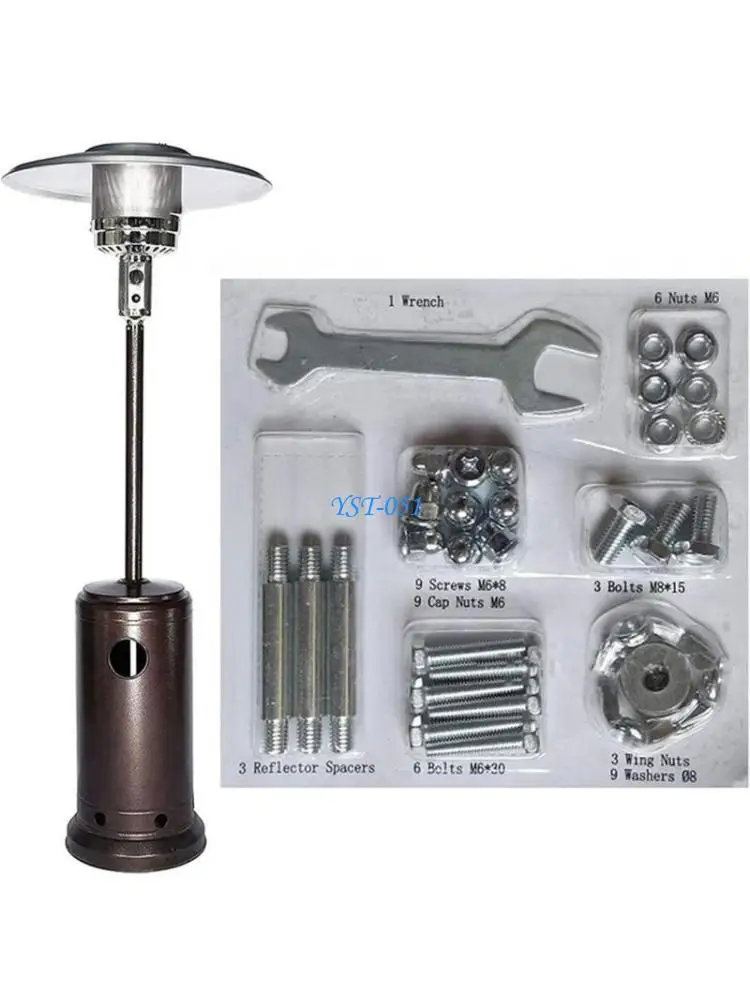 

E15A Replacement Parts Bolt Hardware Replacement Bolt & Nut Set Patios Heaters