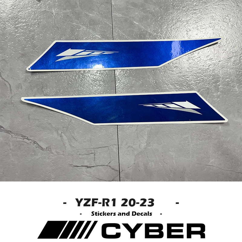 Fairing Shell Sticker Decal Hollow Line Design Front Full Vehicle Sticker All Logos For YAMAHA YZFR1 YZF-1000 R1 2020-2023