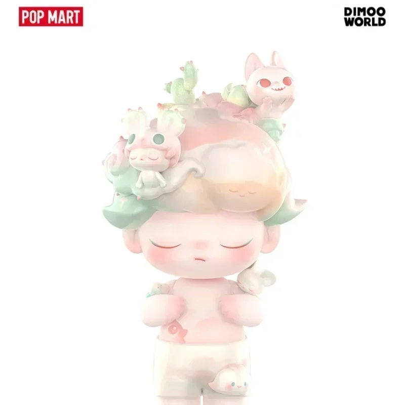 

POP MART MEGA JUST DIMOO Born By Dreams Series: Коллекционная фигурка-сюрприз, милая модель для декора рабочего стола, аниме-игрушка, подарок для девочек