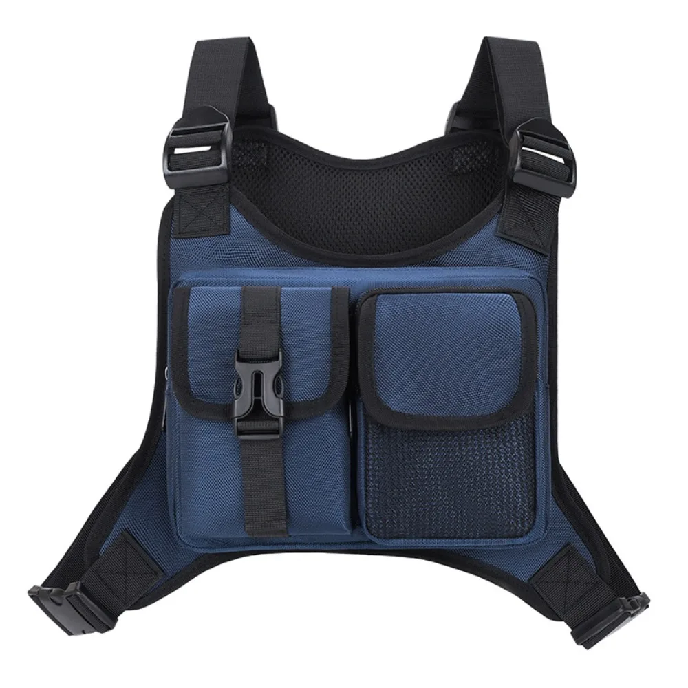 

Спортивная нагрудная сумка с защитой от кражи, водонепроницаемая, с несколькими карманами, для бега, износостойкая, портативная, для путешествий