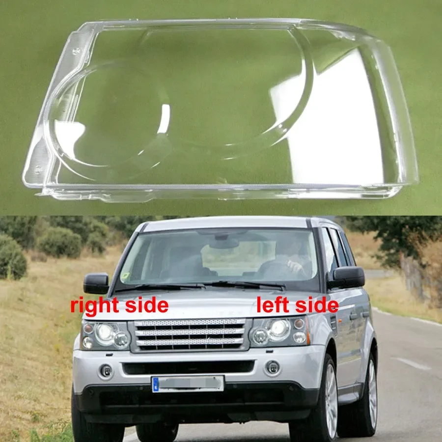 

Headlight Cover Transparent Headlamp Shell Lens Plexiglass Replace Original Lampshade For Land Rover Range Rover Sport 2005-2009