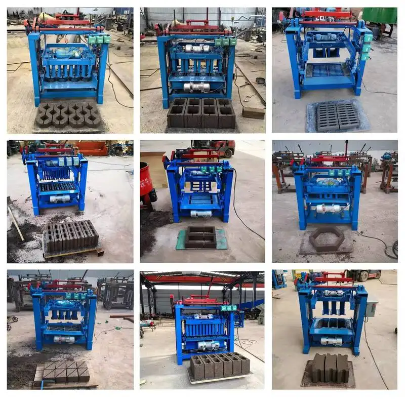 

Hot Selling Stable Semi-automatic Replaceable Mold Multifunctional and Easy to Operate Brick Making Machine