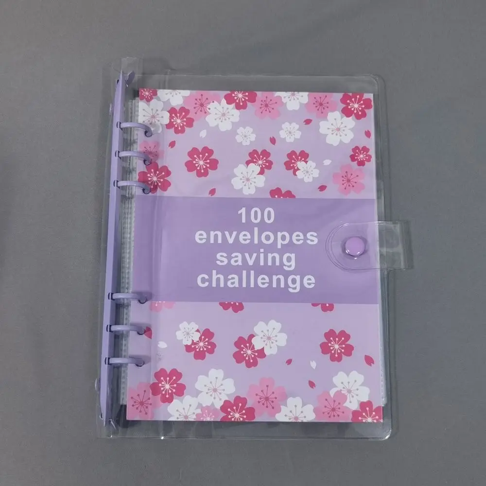 Financial Management 100 Envelope Savings Challenge 100 Envelope Money Saving Envelope Challenge Notebook Habit Cultivation PU