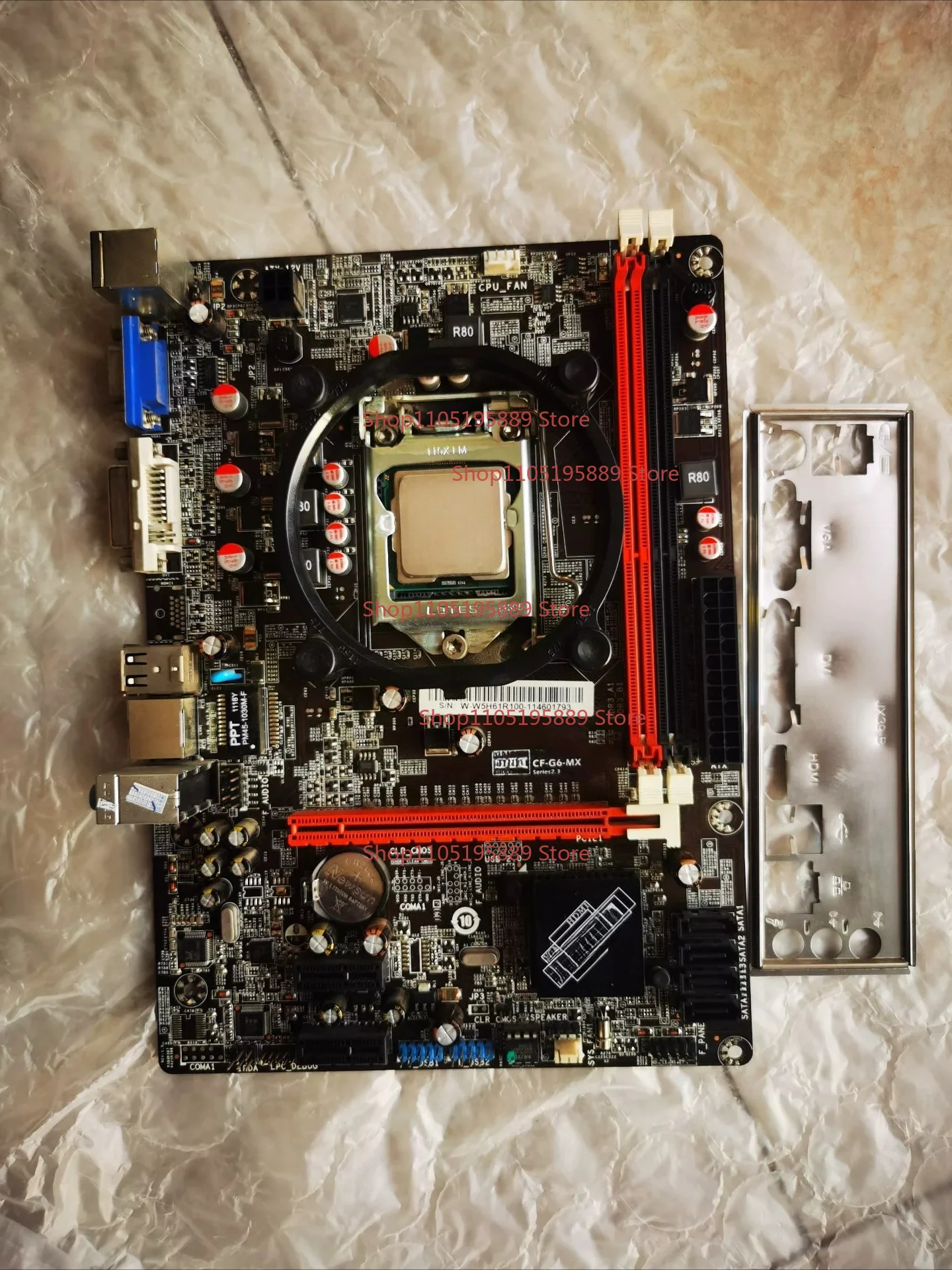 

For Rainbow CF-G6-MX Main Board + Intel Celeron G530 Processor Set