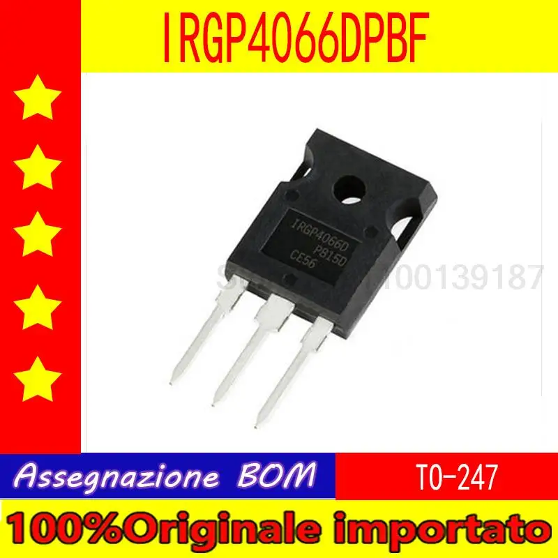 

10pcs/lot IRGP4066DPBF IRGP4066D TO-247 IGBT power transistor 90A 600V