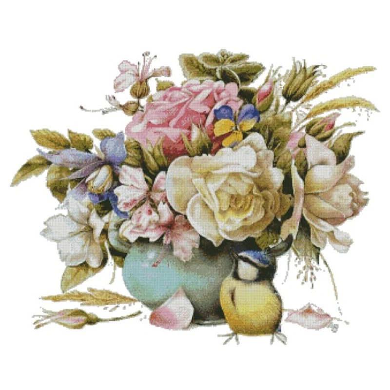 

Коллекция 3102 года, Веселый домашний Набор для вышивки крестиком, дизайнерские наборы для рукоделия, новый стиль, наборы для вышивки Joy Sunday, иглы для рукоделия