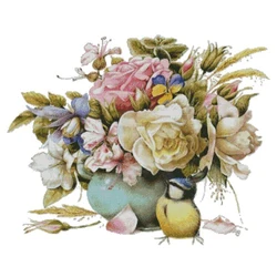 3102Home Fun Cross Stitch Kit Package Greeting Needlework Counted Kits New Style Joy Sunday Kits Embroidery Needle Minder DIY