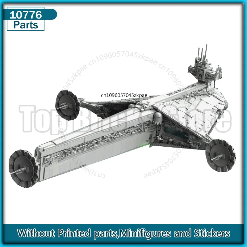 

Arrestor Cruiser UCS MOC Строительный блок Космический корабль Starfighter Коллекция дисплеев Оригинальность Сборка Кирпичи Игрушки Рождественские подарки