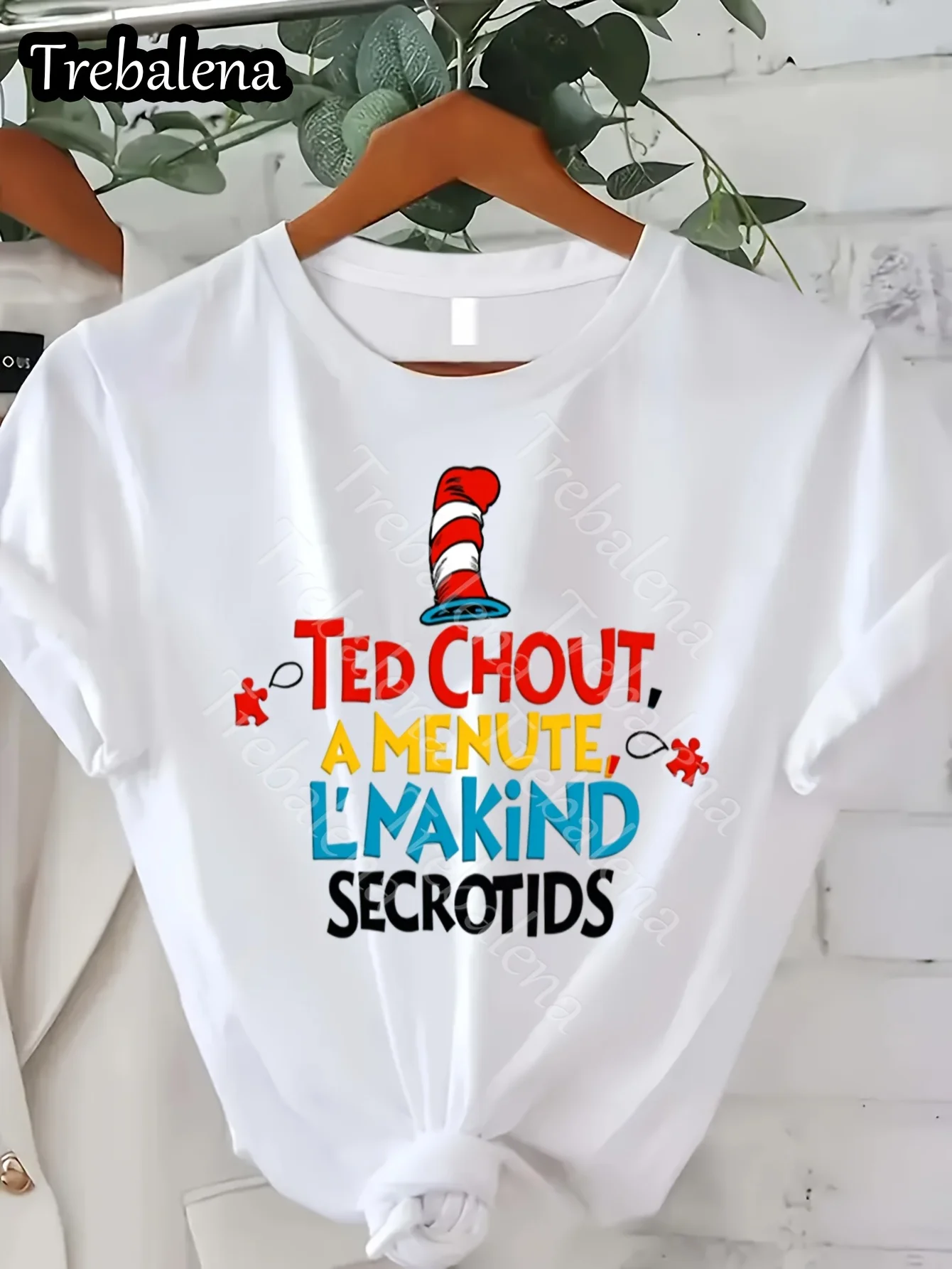 Be Who You Are Say What You Feel Teacher T Shirt  Loose Fit  Women'S Casual Round Neck T-Shirt Fashion Illustration Tee