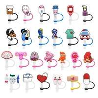 Straw Cover Cap for Stanley Cup 30&40 Oz Tumbler Water Bottle Silicone Straw Topper Fits 8mm Gift for Doctor and Nurse