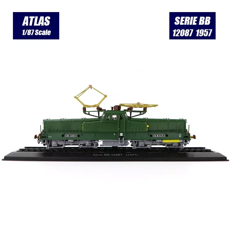 Locomotora de Mondo serie 1/87 Atlas Locomotive Model Collections, Tramway série BB 12087 (1957), modelo de tren