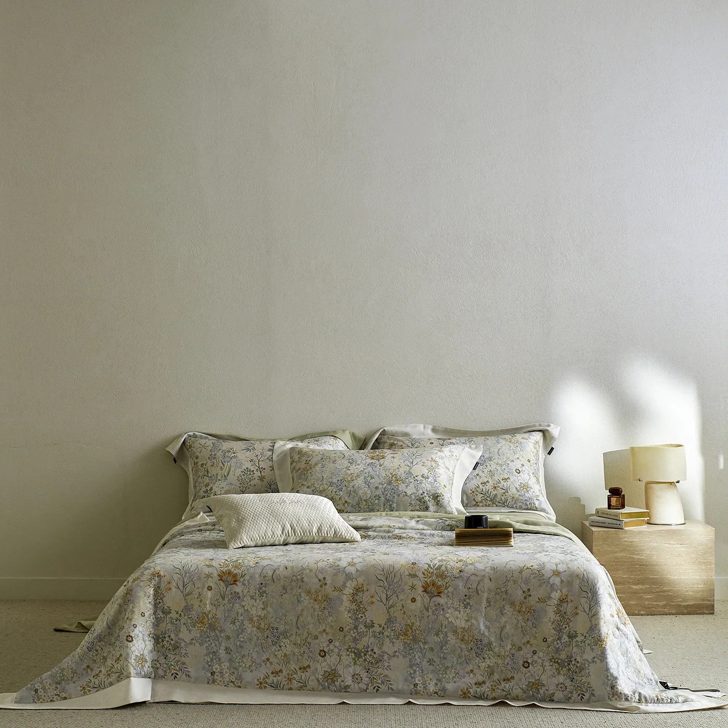 Luxury 20% Mulberry Silk Summer Quilt Set Tencel Linen Cotton Cooling Comforter Satin Smooth Machine Washable