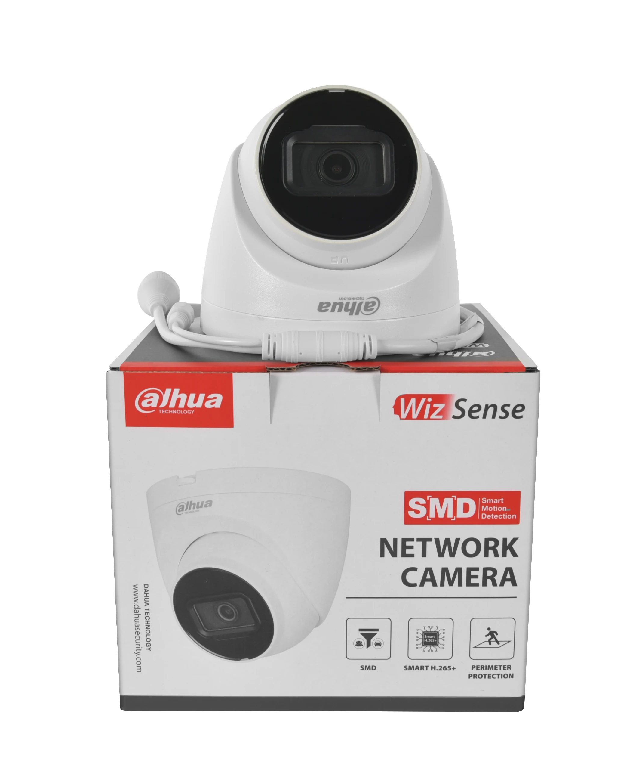 Dahua 8MP Camera 4K IR PoE IPC-HDW2841T-S 4MP IPC-HDW2441T-S Build-in Mic SD Card Slot Vehicle Human Detection WizSense