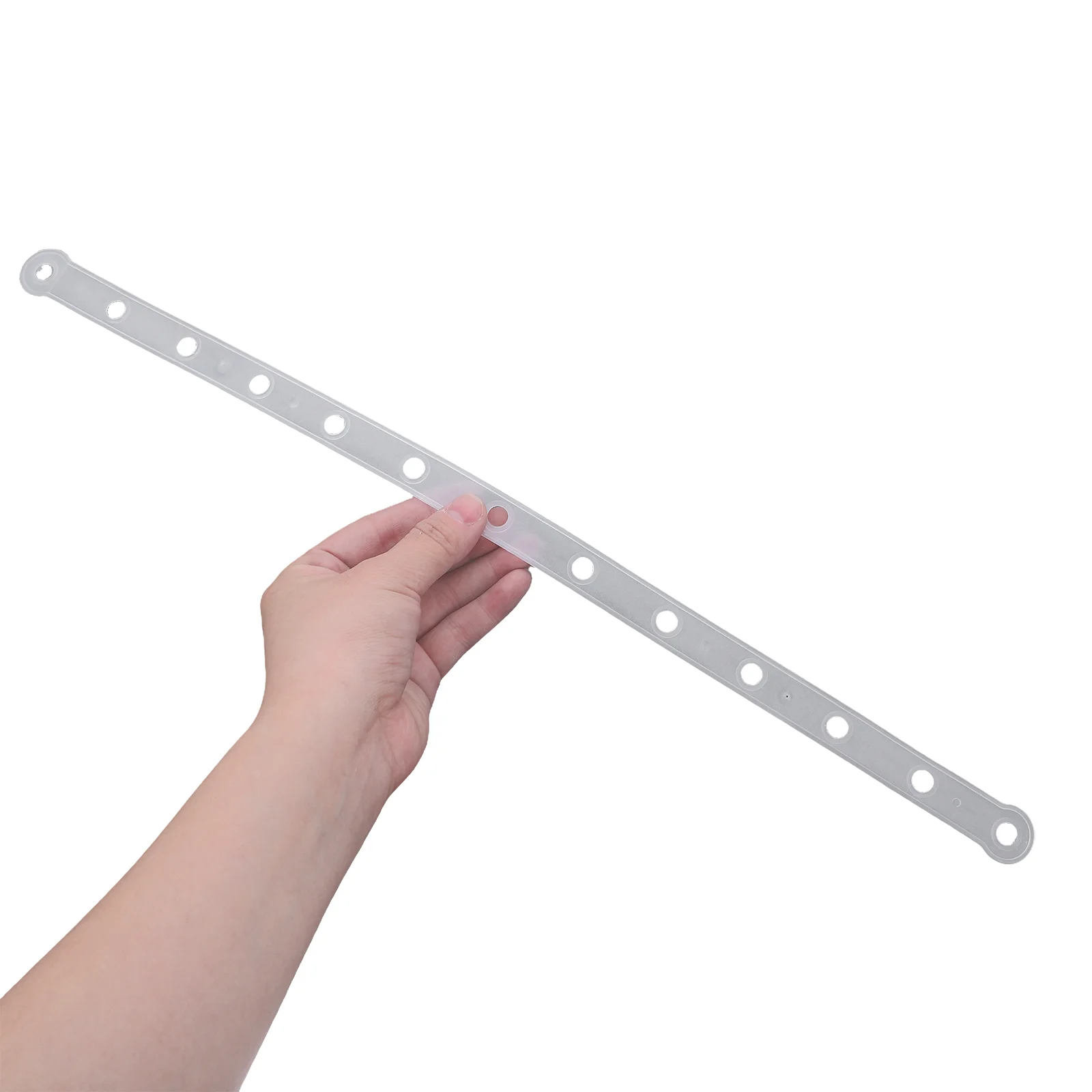 

40 Strip Heavy Duty Clothes Rack Plastic Hanger Hanging Closet Extender Display Organizers Hangers Connector Strips