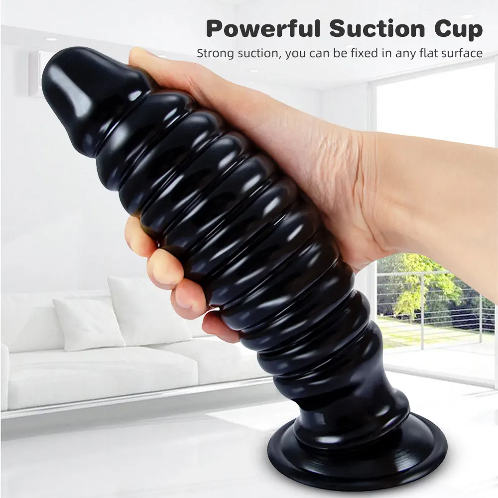 Anal Plug with Powerful Suction Cup Prostate Massager Adult Products Female Masturbator Anal Beads Pussy Sex Toys for Couple