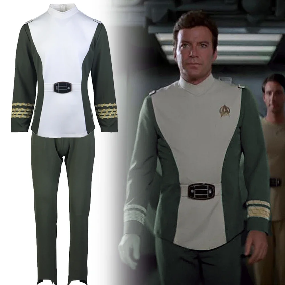 

Star The Original Series Rek TOS Voyager Captain Kirk Starfleet Uniforms Pants ST Cosplay Costume
