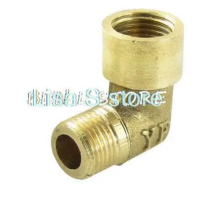 

Латунный разъем 1/3 дюйма x 9/25 дюйма, 90-градусный уличный колено, переходник для воздушной трубы