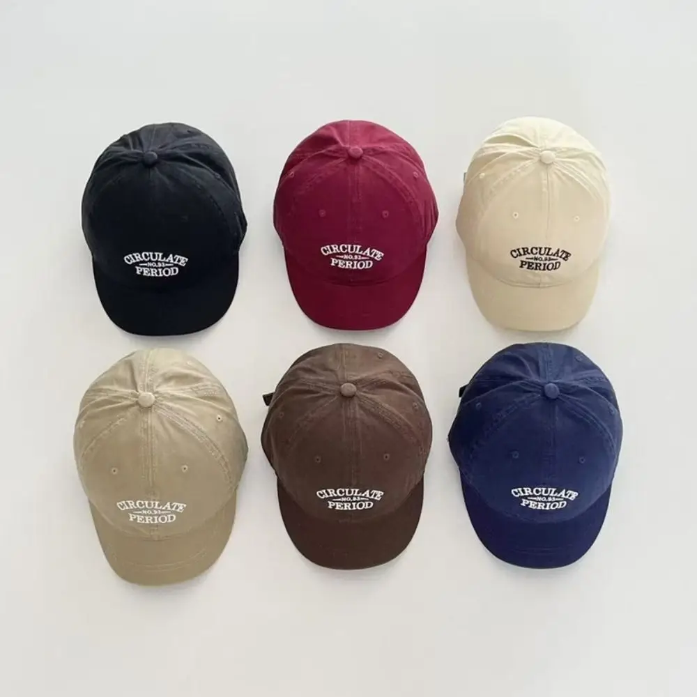البوليستر قبعة بيسبول رياضية قابل للتعديل رسائل خمر بطة اللسان قبعة تنوعا لينة في الهواء الطلق خطابات قبعة بيسبول