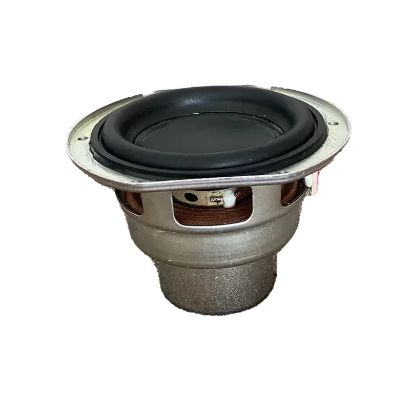 

3.5 inch Mid bass Speaker unit 4ohm 25W Oval Midrange Woofer Loudspeaker for 2 way speaker diy Rubber edge Strong Neodymium
