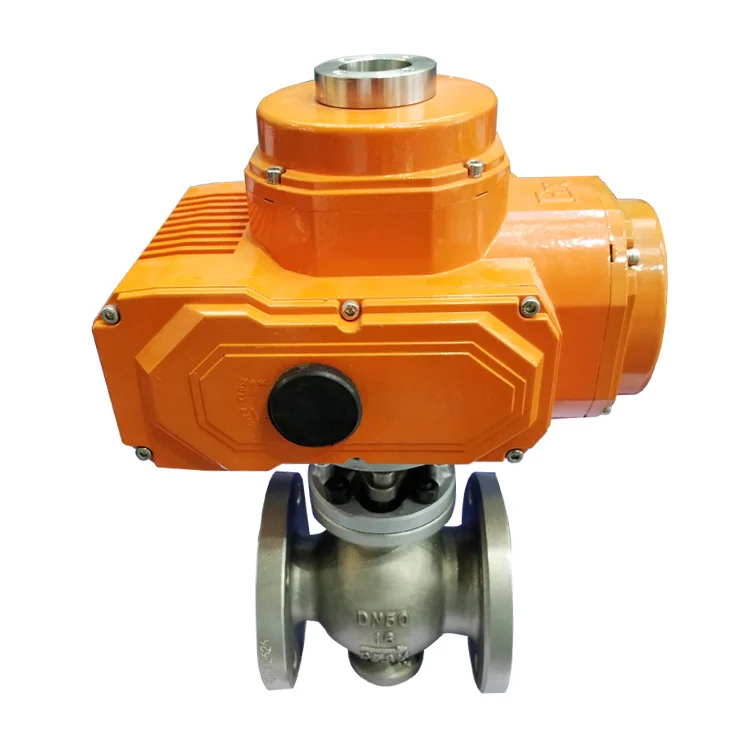 

Electric Ball Valve With Electric Actuator