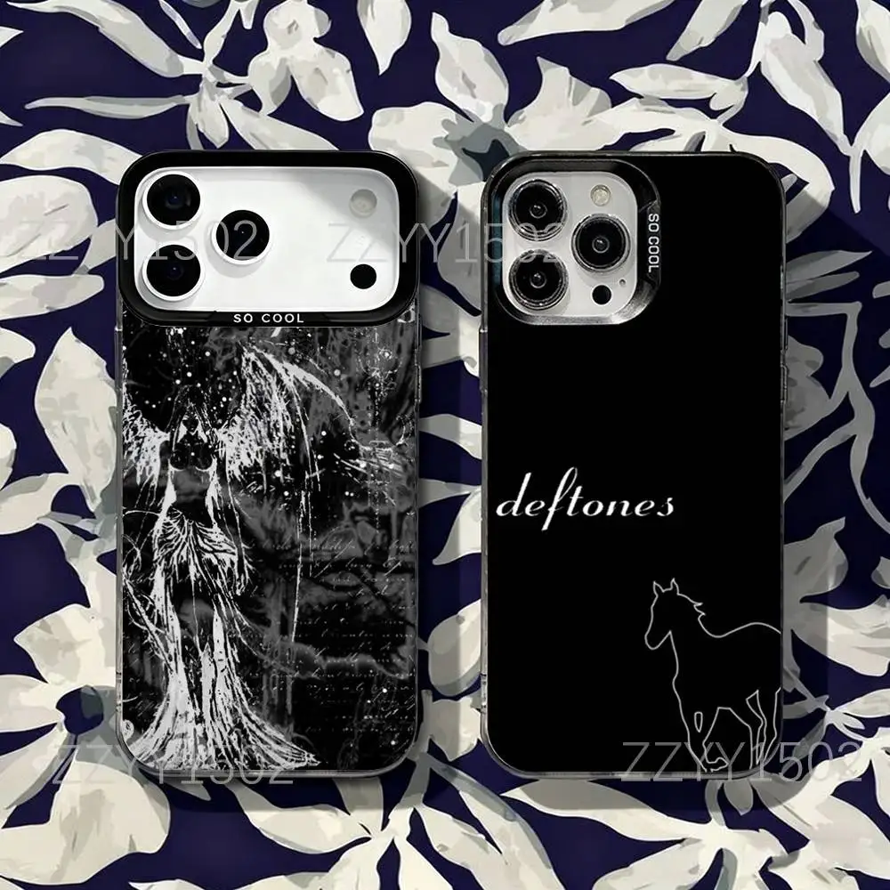 

D-Deftone Around The Fur Matte Fingerprint Proof Phone Case For iPhone 17,16,15,14,13,12,X,8,Pro,Max,Plus,SE4,Air,Mini