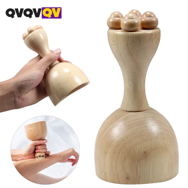 

Wood Therapy Cup, Wood Therapy Massage Tools for Body Shaping, Body Sculpting Tool for Lymphatic Drainage & Cellulite Reduction