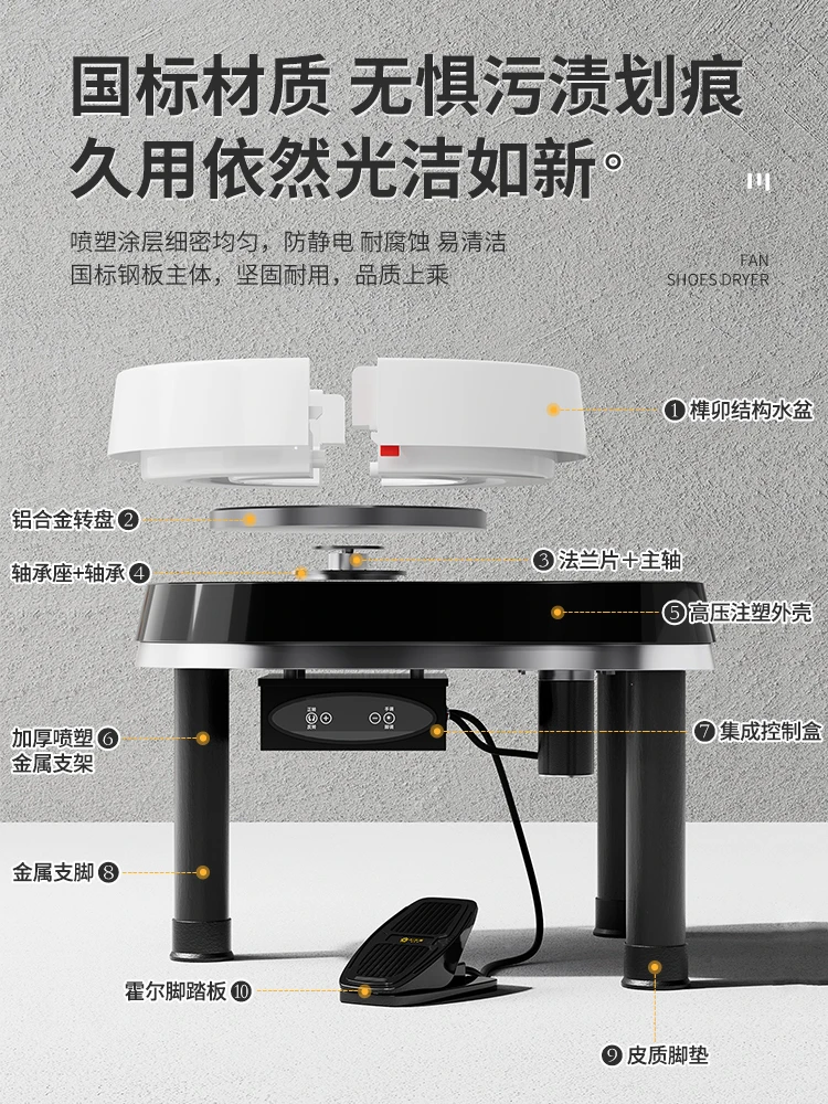 Pottery machine drawing machine adult forming clay machine household small pottery bar teaching equipment