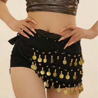 1pc Women's Belly Dance Dress With Slight Dirt And Positioning Points, Perfect For Music Festival Stage Performances